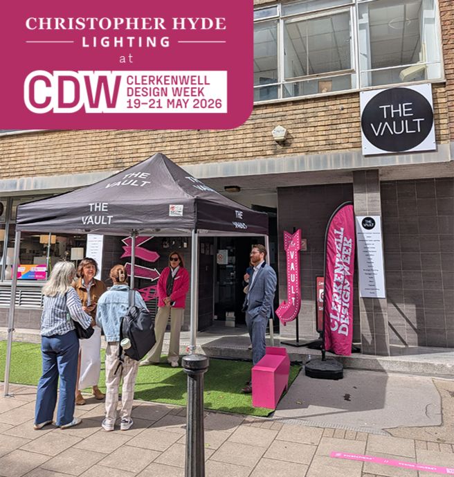 An immersive lighting design experience at Clerkenwell Design Week