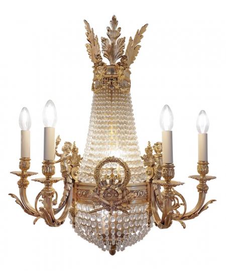 Empire wall light