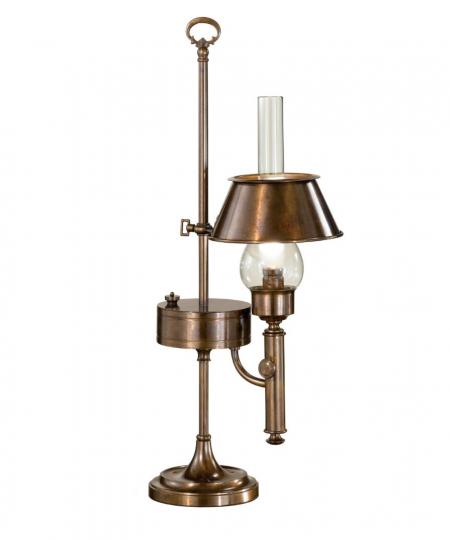 Victorian oil lamp